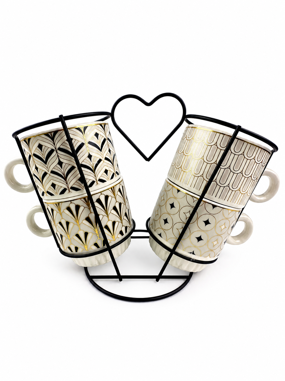 Wi4171-29 Set De Pocillo Corazon X 4 Und