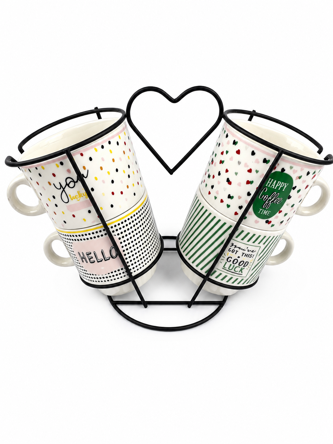 Wi4171-31 Set De Pocillo Corazon X 4 Und — imagen 4