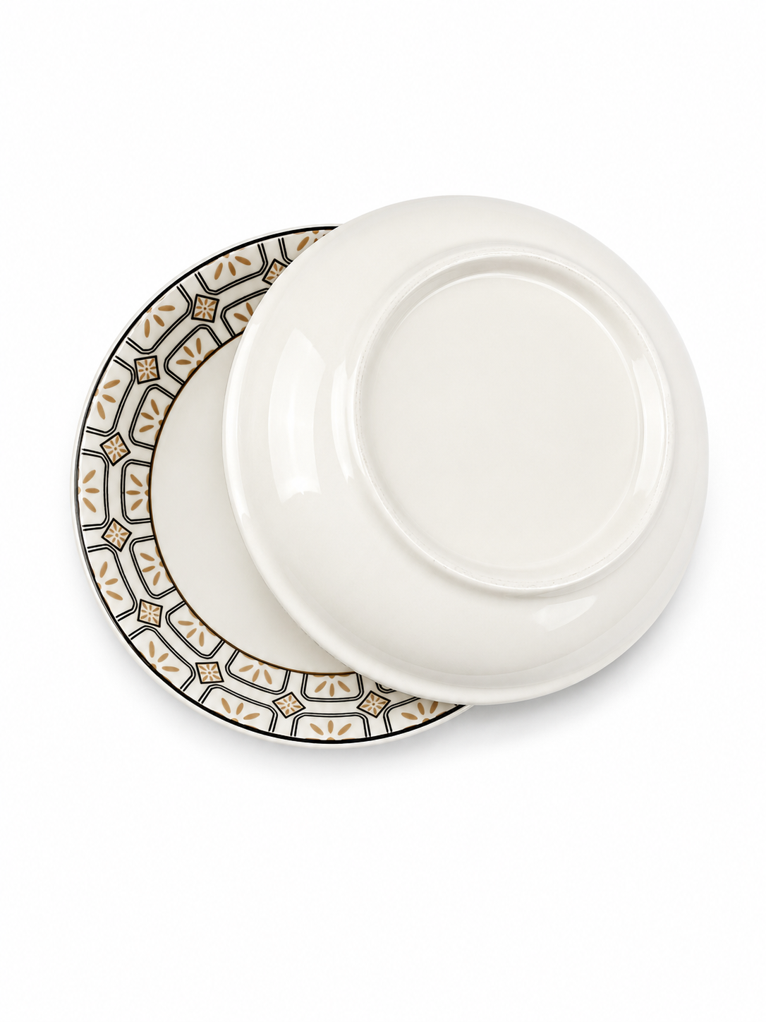 Plato Ceramica Pando Diseño Mosiaco 20Cm — imagen 3