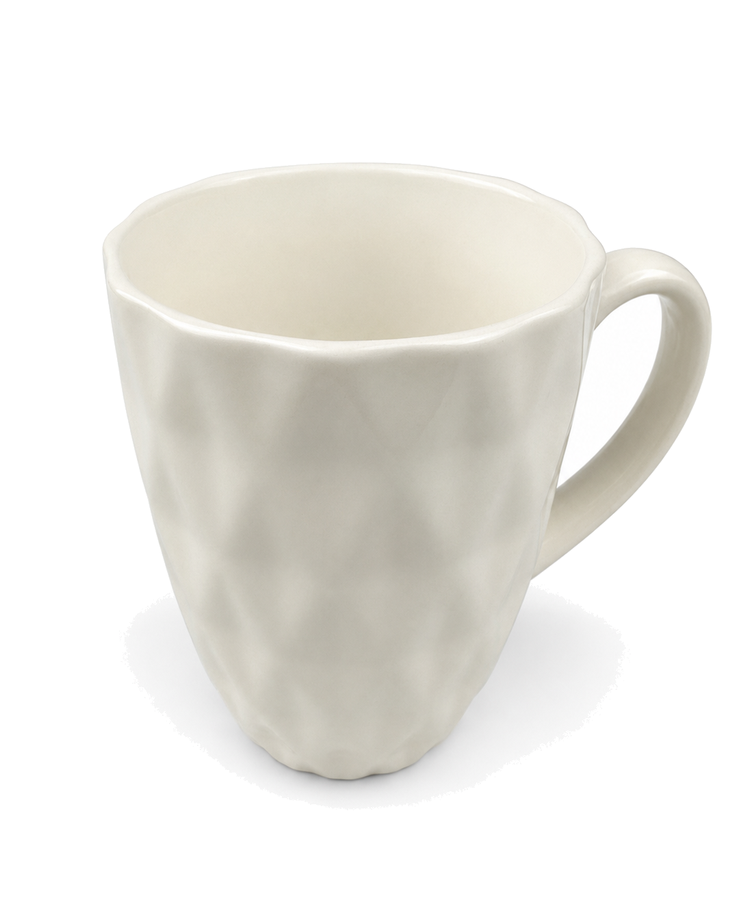 Pocillo Ceramico Blanco Con Relieve Golf 35 — imagen 3