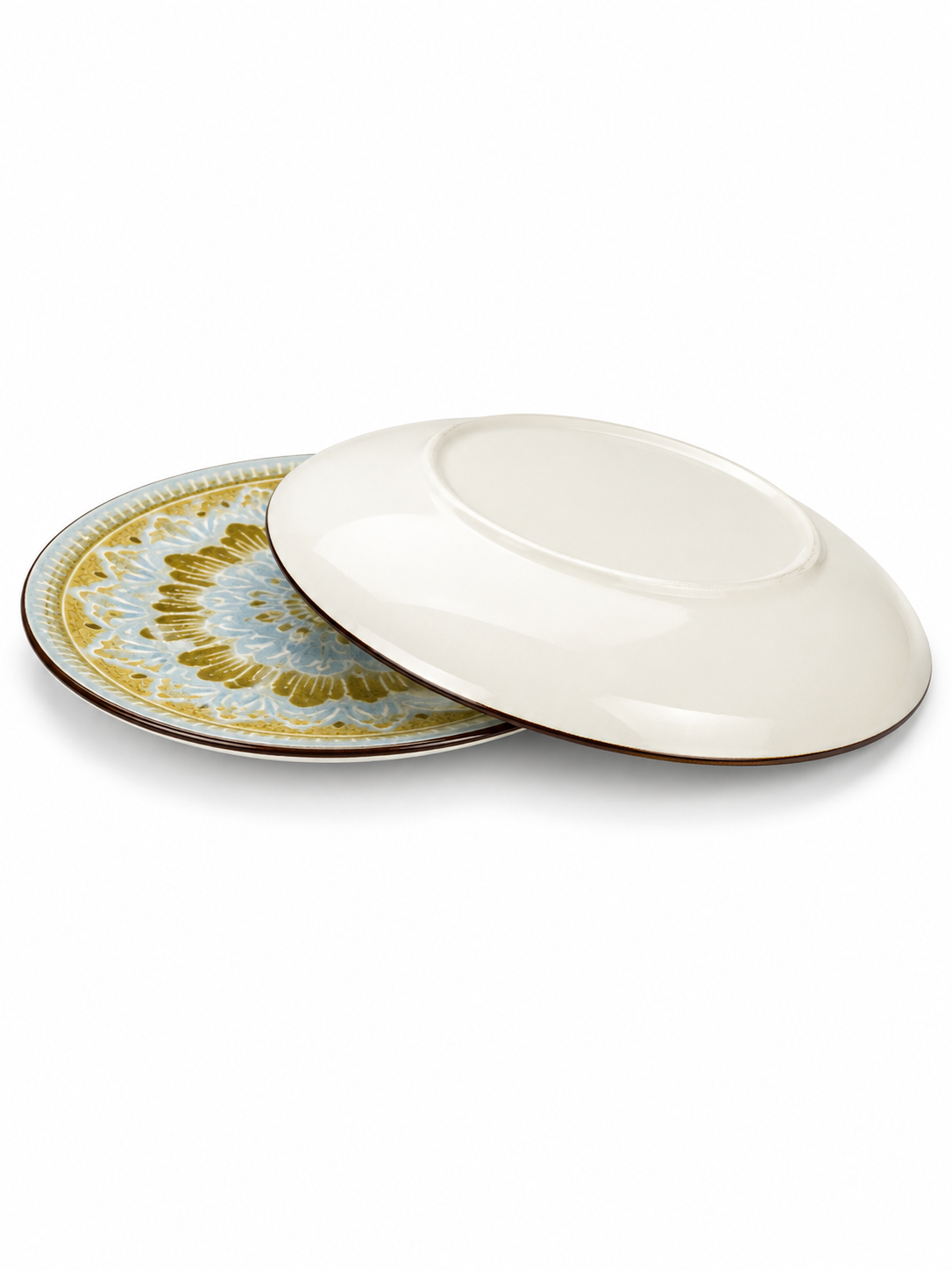 Plato De Ceramica Pando Diseño Mandala 26C — imagen 4