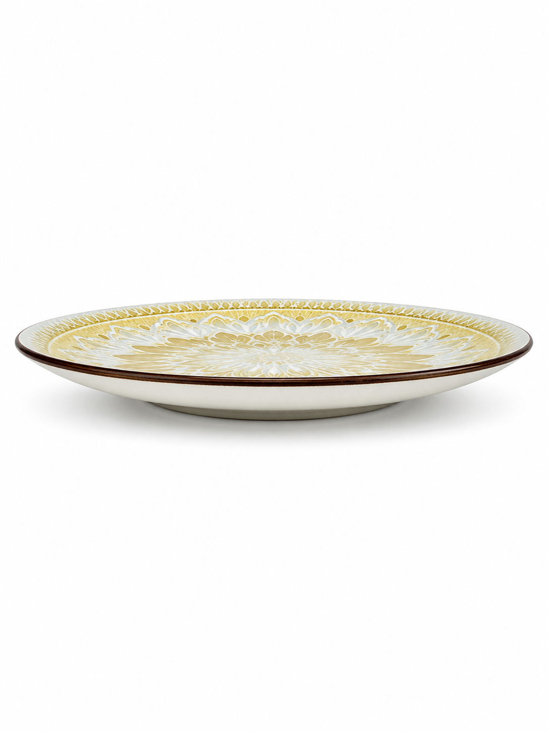Plato De Ceramica Pando Diseño Mandala 26C — imagen 2