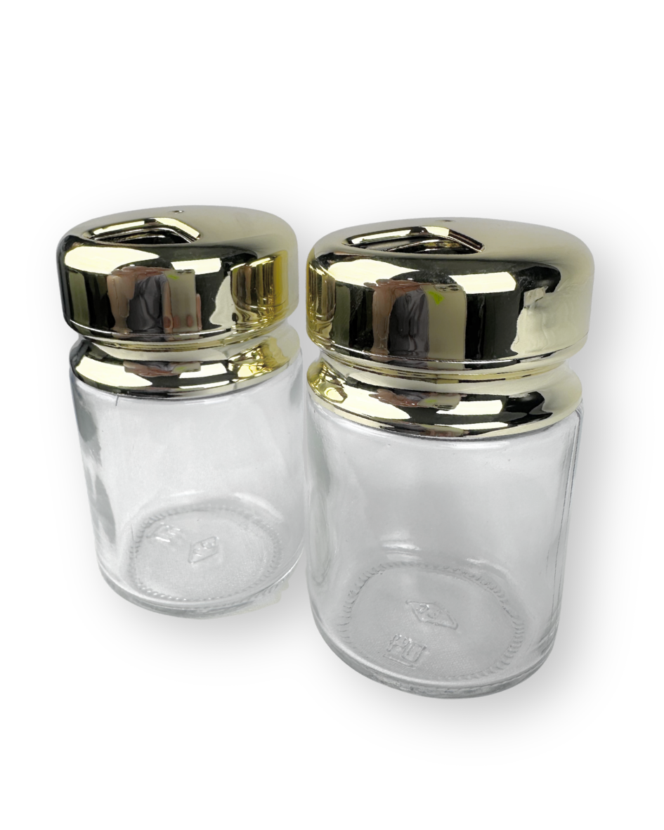 Condimentero Para Cocina X2 En Vidrio 130Ml — imagen 2