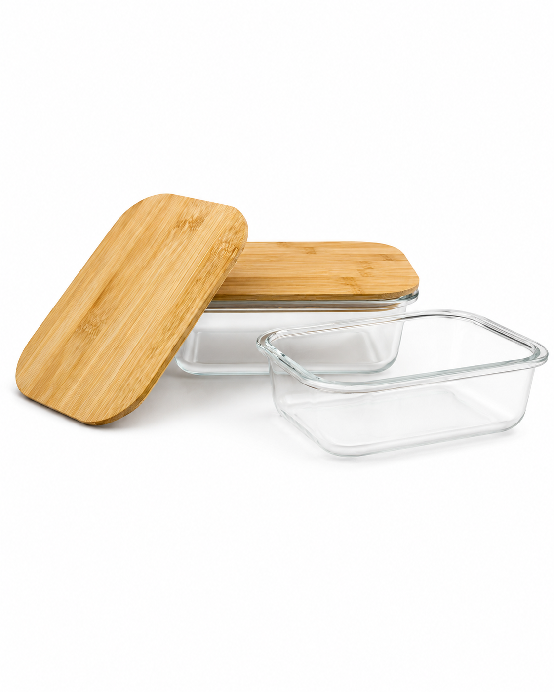 Refractaria Tapa Tipo Madera 640Ml — imagen 2