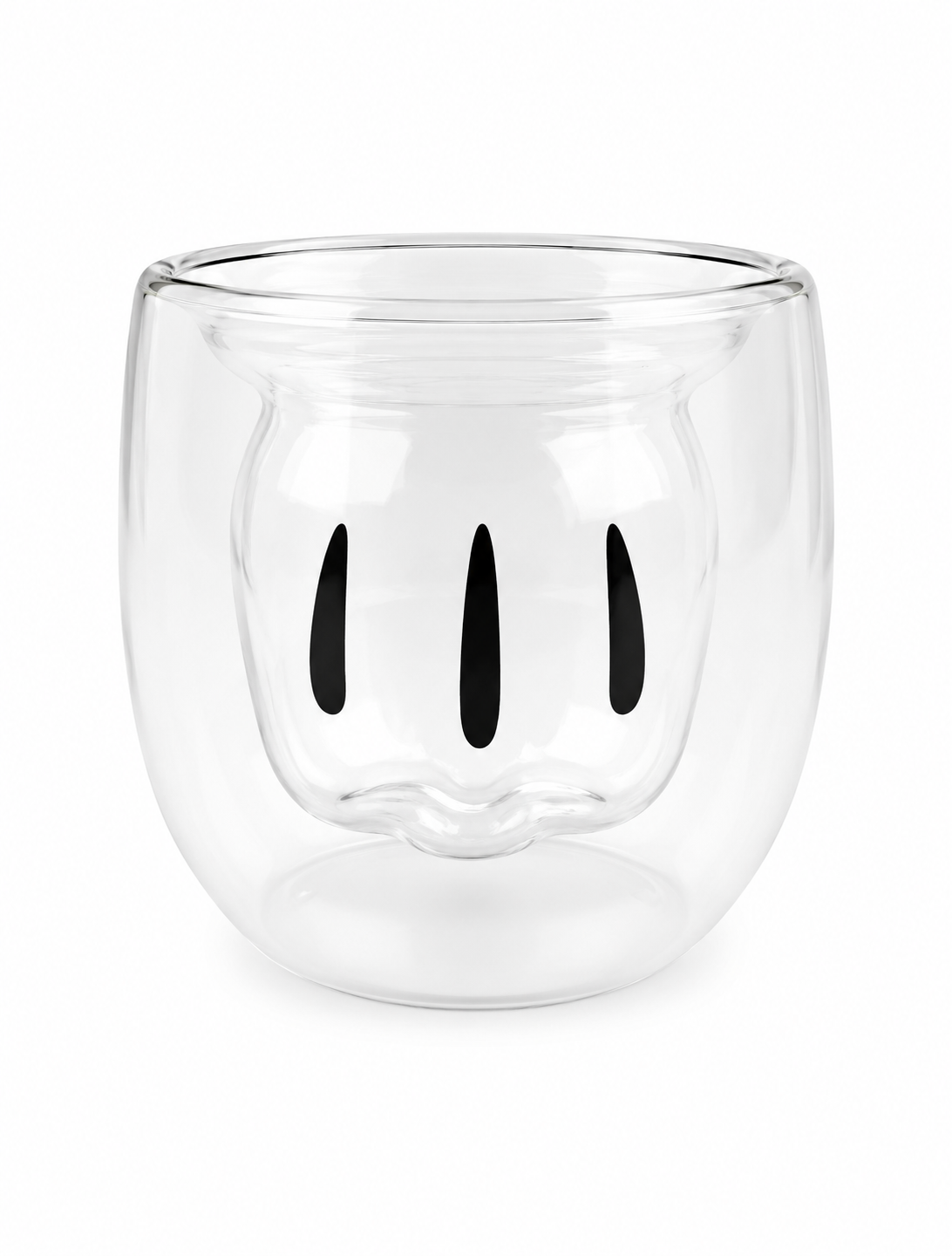 Vaso Doble Fondo Forma Puño 250Ml