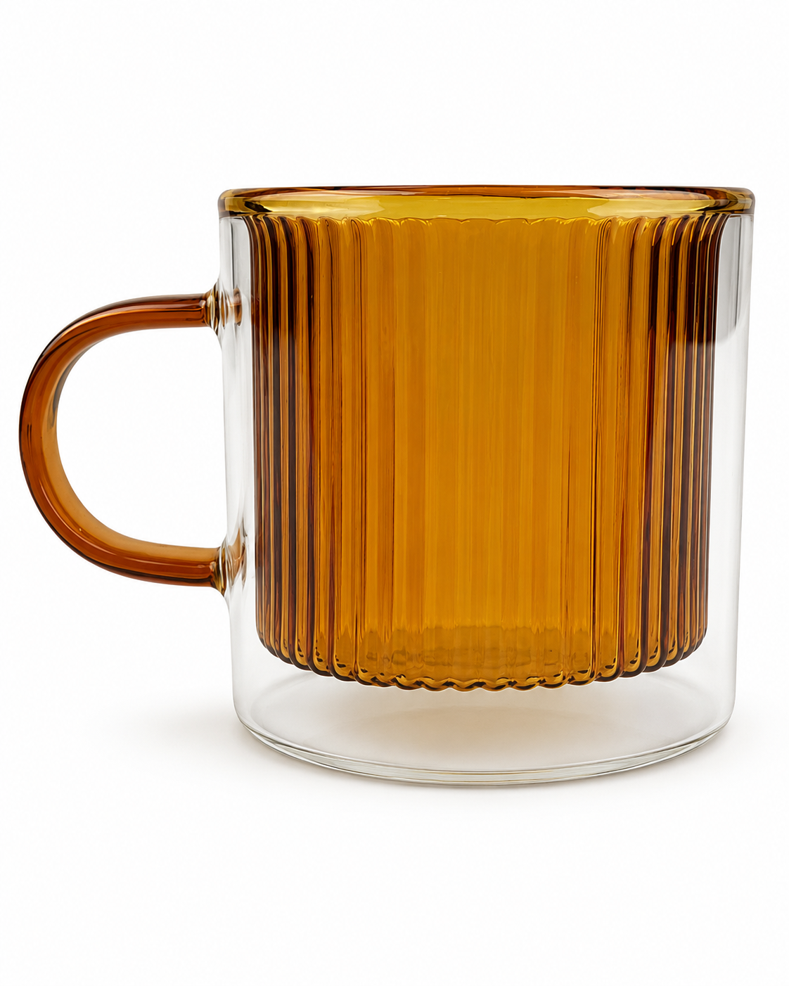 Pocillo Doble Fondo Dorado 240 Ml — imagen 2