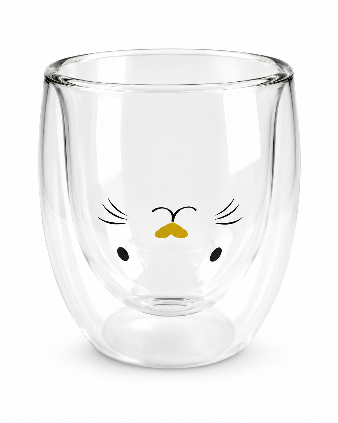 Vaso De Gato Corazon 250Ml Doble Fondo