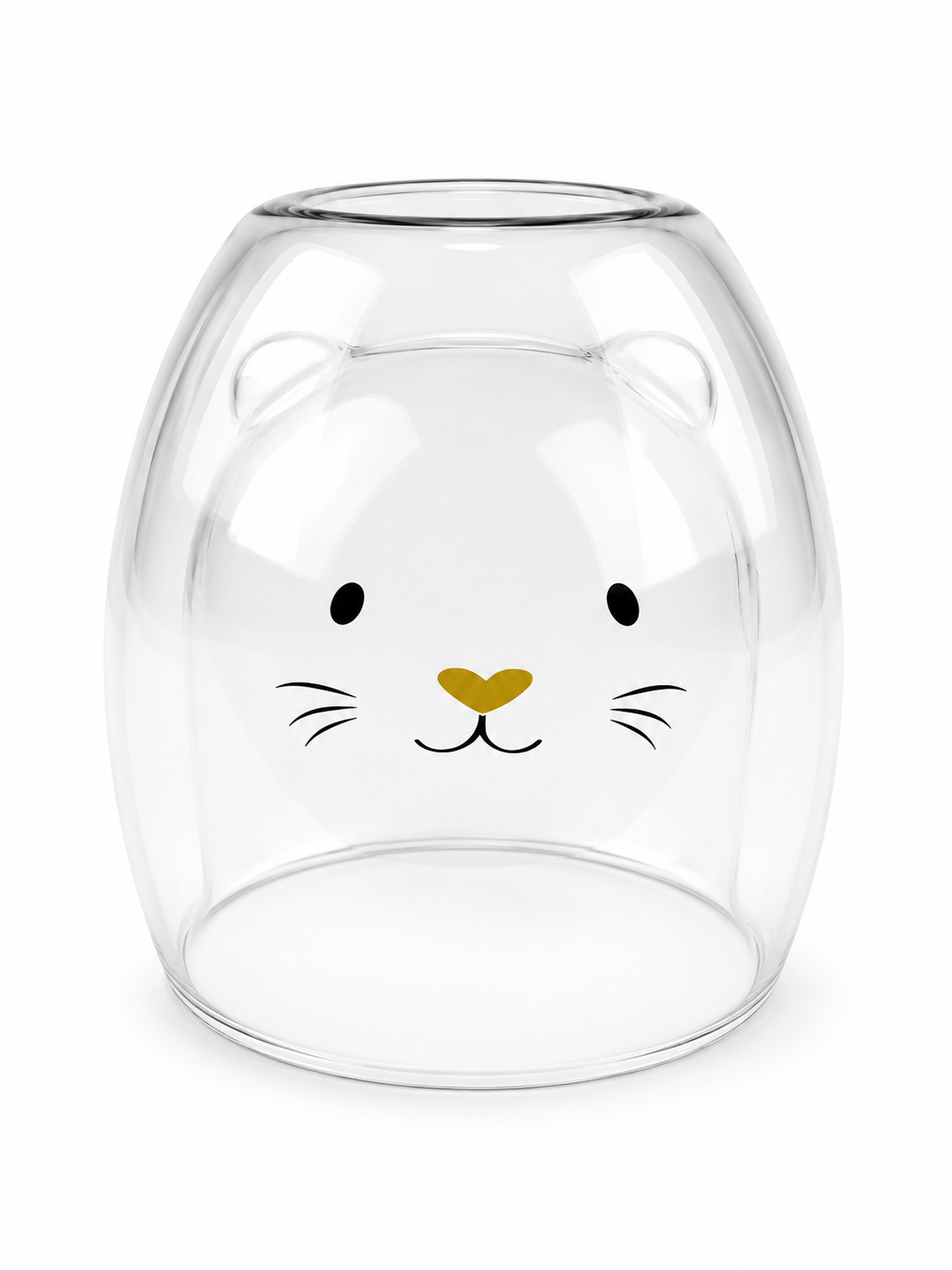 Vaso De Gato Corazon 250Ml Doble Fondo — imagen 2
