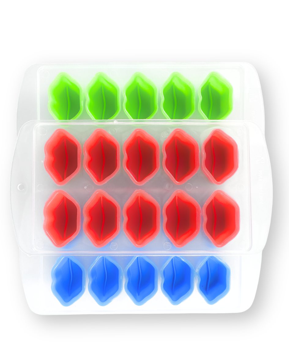 Molde Para Hielo En Silicona En Forma De Labio — imagen 2