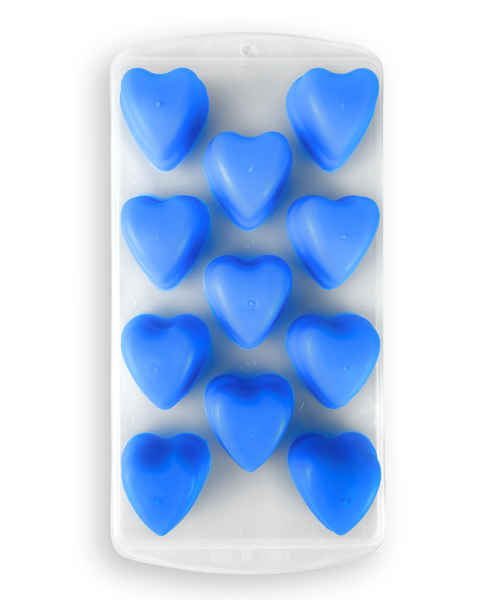 Molde Para Hielo En Silicona En Forma De Corazon — imagen 5