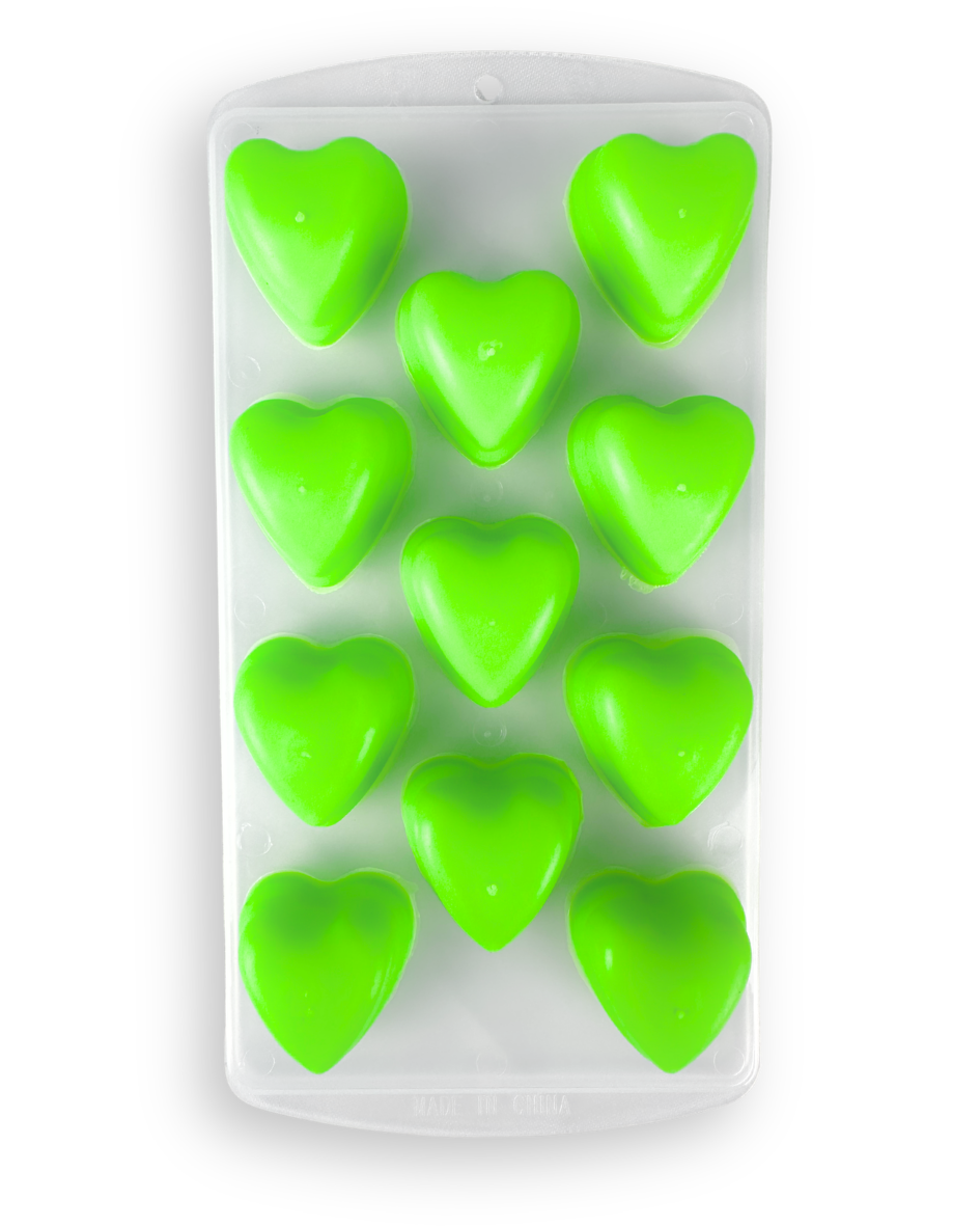Molde Para Hielo En Silicona En Forma De Corazon — imagen 3