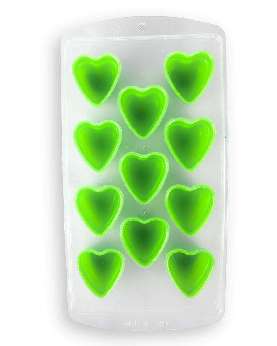 Molde Para Hielo En Silicona En Forma De Corazon — imagen 4