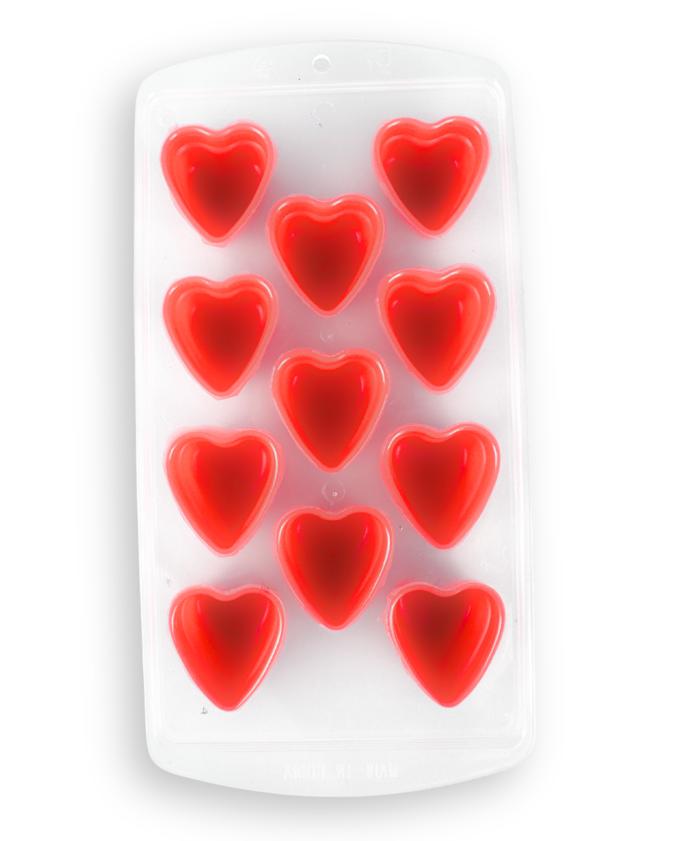 Molde Para Hielo En Silicona En Forma De Corazon — imagen 2