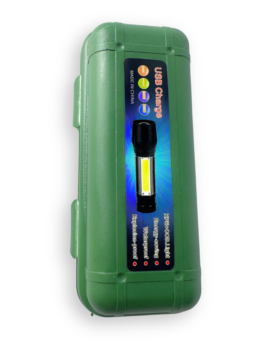 Linterna Recargable Doble Luz 9Cm — imagen 3