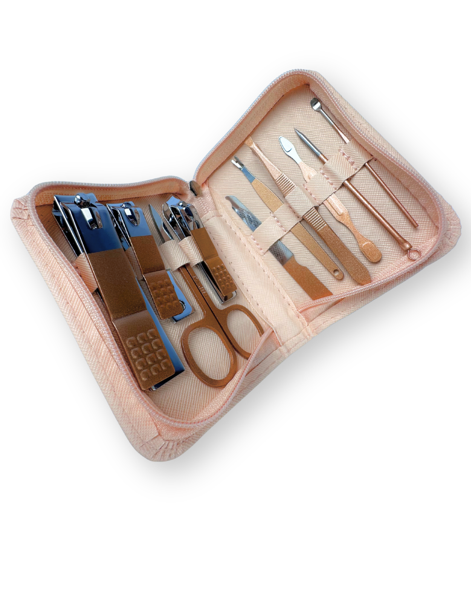 Set De Manicure En Acero Inoxidable X 10Pcs — imagen 2