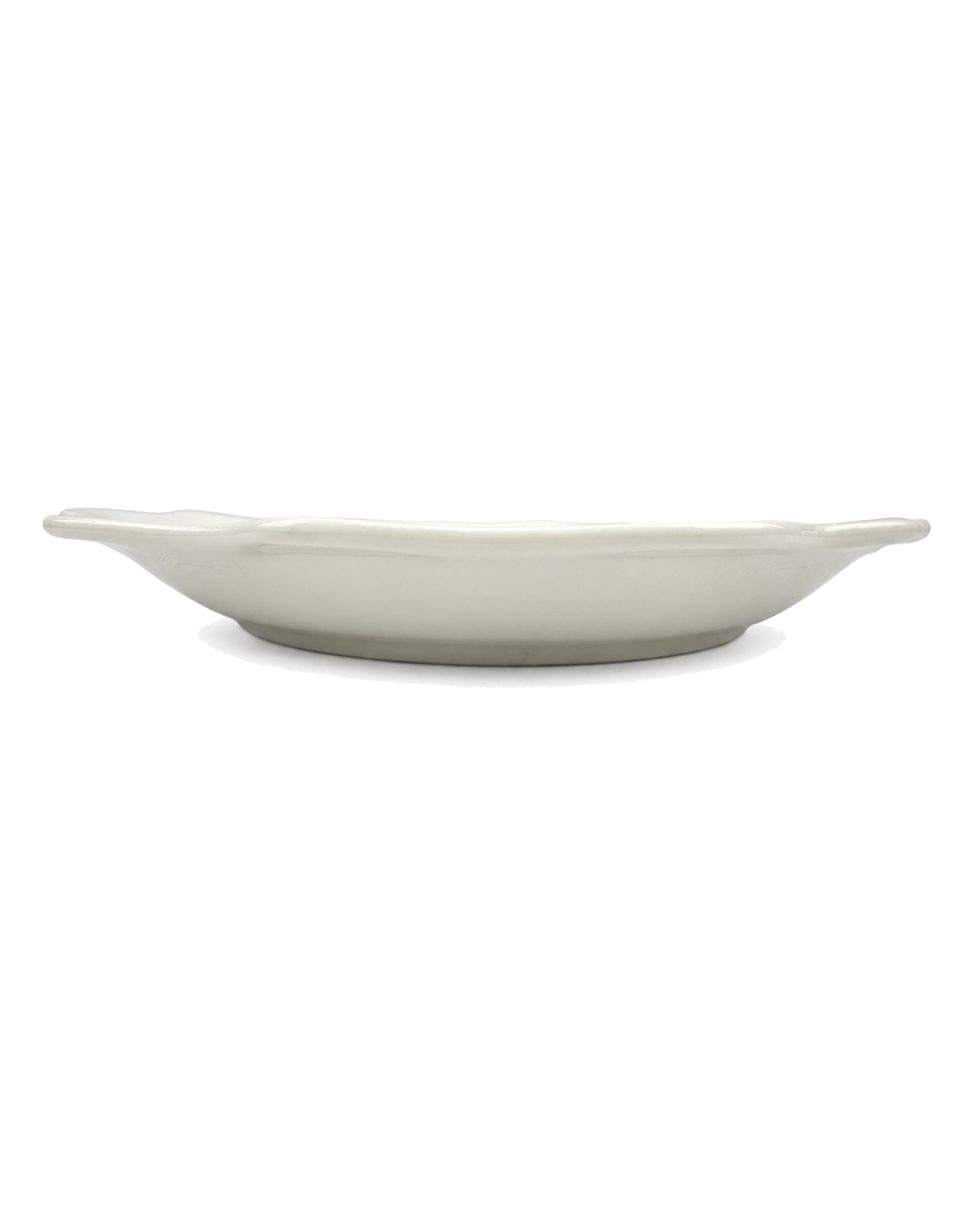 Plato Blanco En Curvas 7.8 Pulgadas Plano — imagen 4