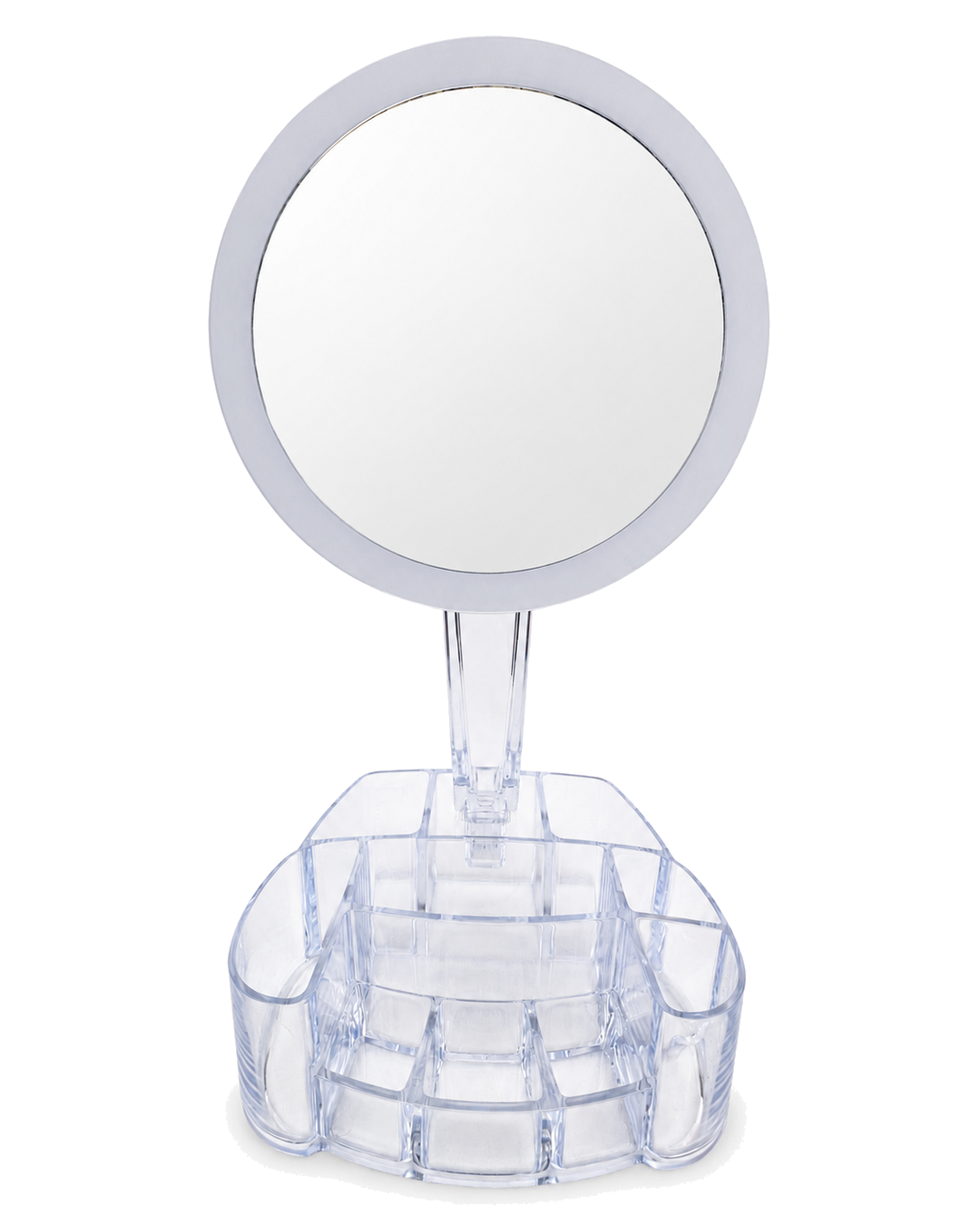 Espejo Led Circular Para Maquillaje Con Almacenamiento Bateria Aaa No Viene Incluida — imagen 2