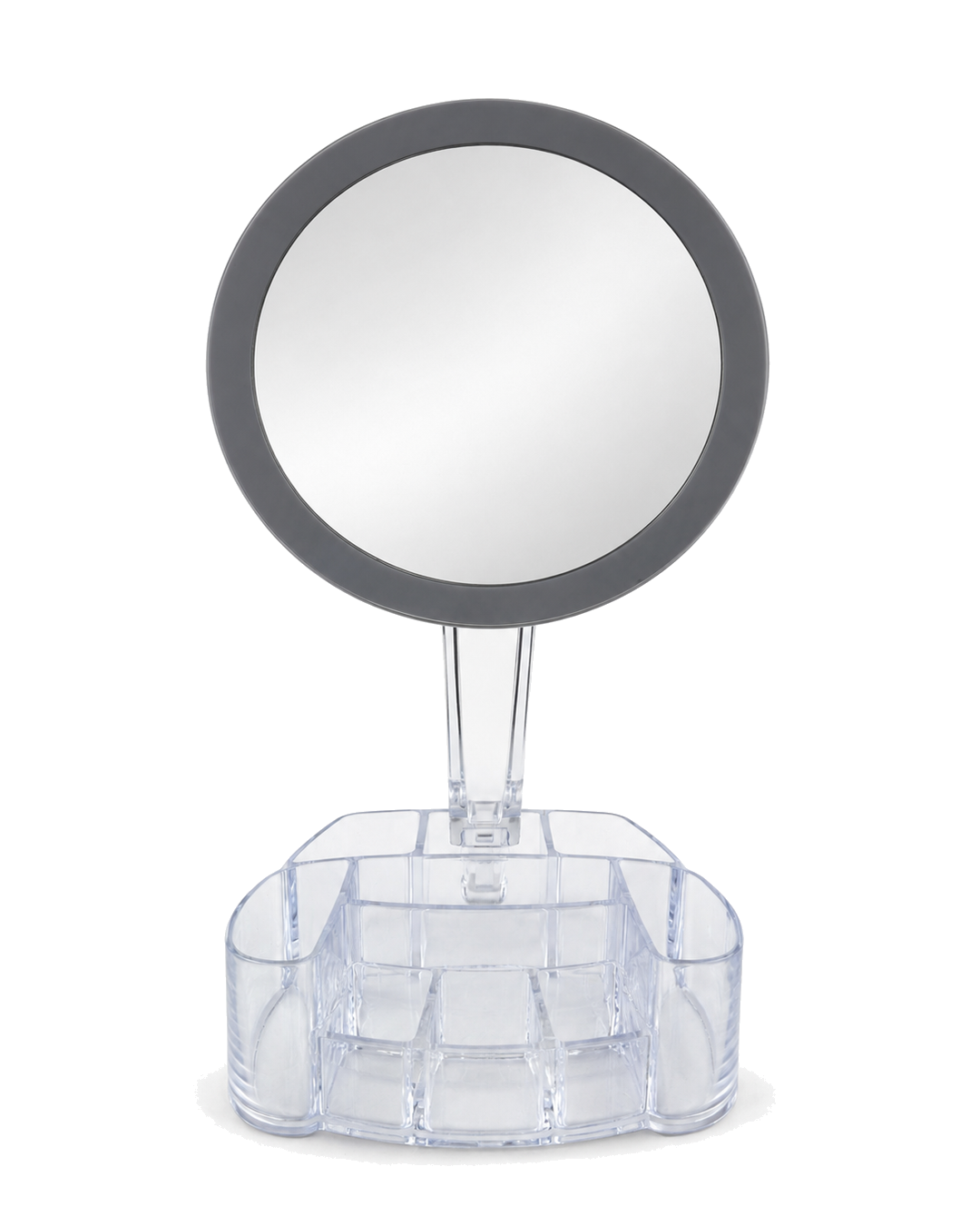 Espejo Led Circular Para Maquillaje Con Almacenamiento Bateria Aaa No Viene Incluida