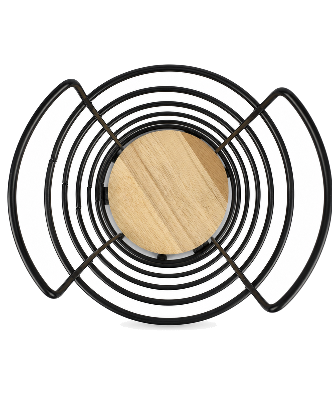 Canasta Multi Usos En Madera Y Metal 12.5X 10Cm — imagen 2