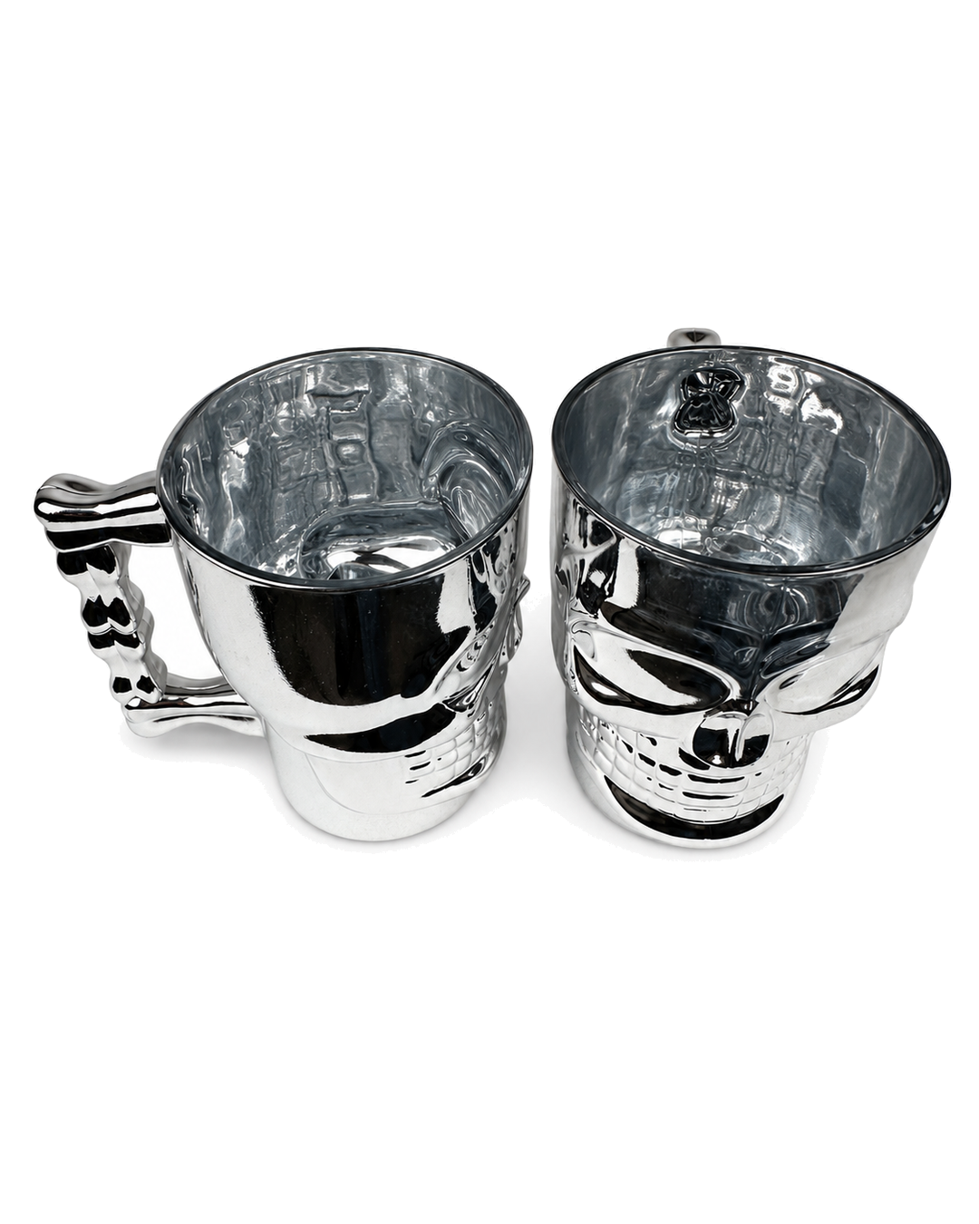 Juego De 2 Vasos, Precio Por Set Plateado 500Ml — imagen 3