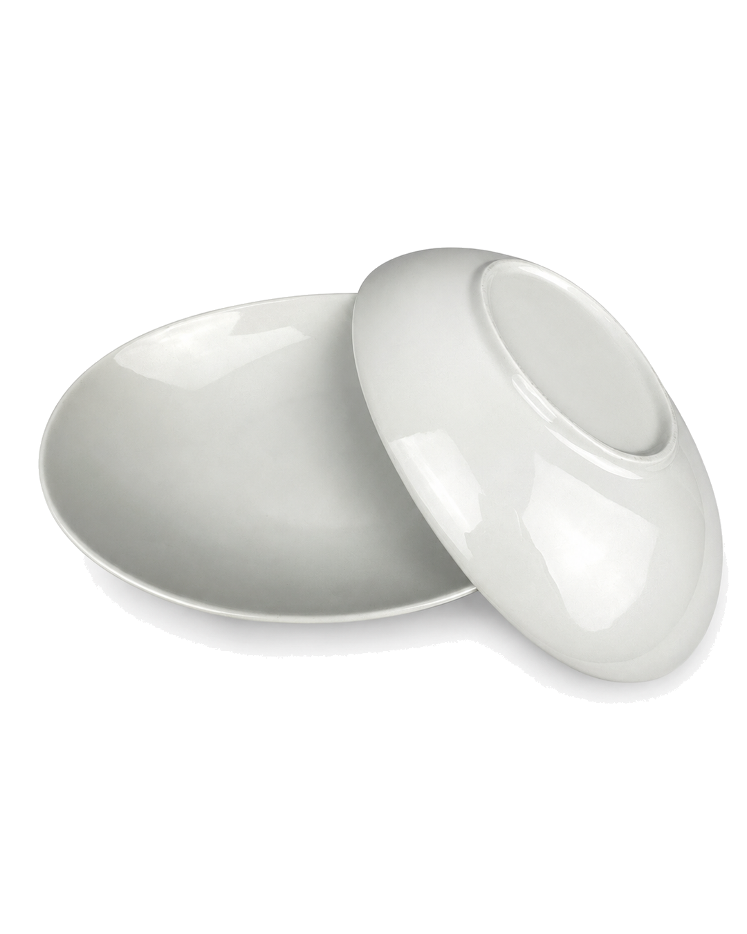 Bandeja Ovalada Blanca 520Ml — imagen 2