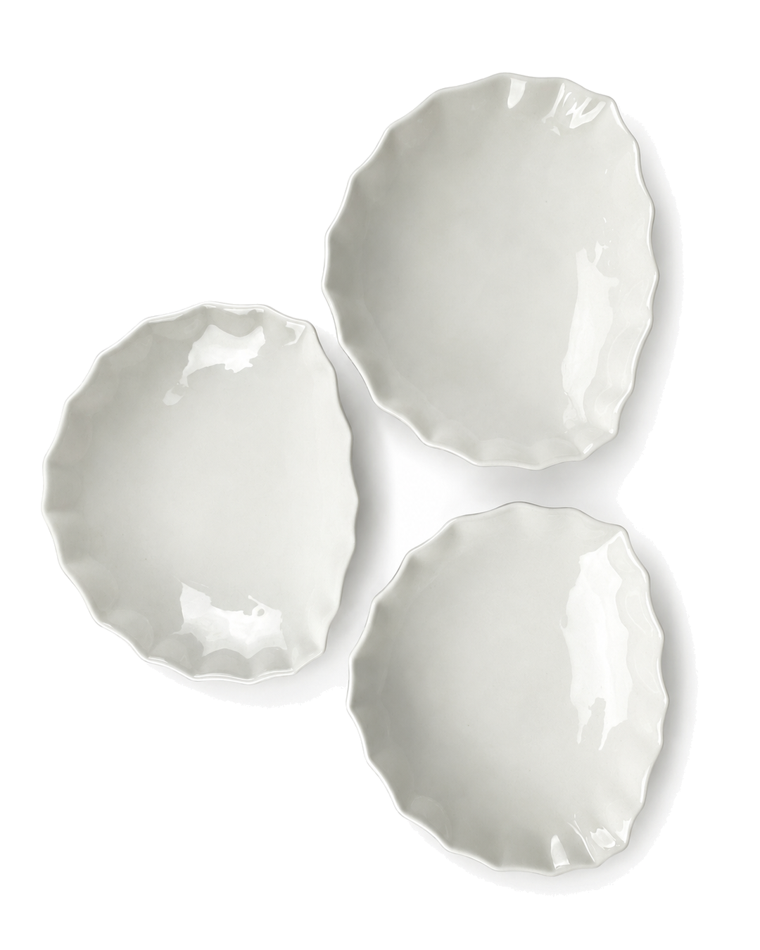 Ensaladera Blanca En Forma Irregular 650 Ml — imagen 5
